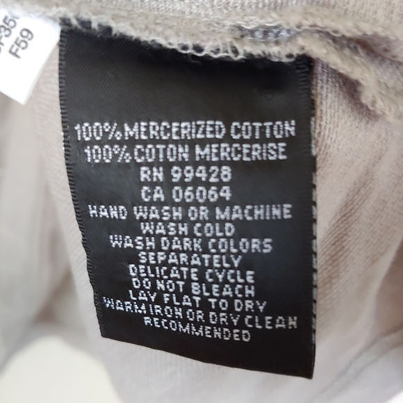 Bugatchi Cotton Jacquard Polo Shirt Grey Short Sleeve Size M - Picture 15 of 15